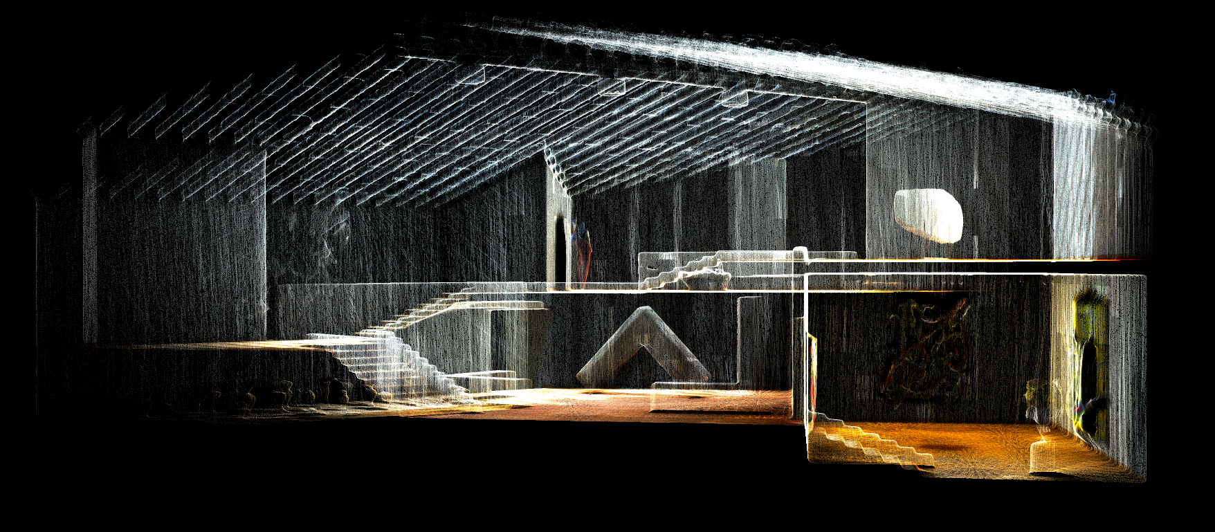 glass house point cloud