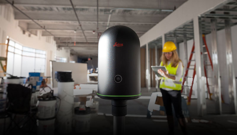 BLK360 in construction site